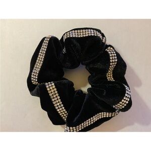 Glam Black Rhinestone Scrunchie Bundle | Stoney Clover Lane & Velvet Crystal